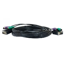 Набор кабелей D-LINK DKVM-CB3 для DKVM - 2хPS/2,1xVGA, 3м
