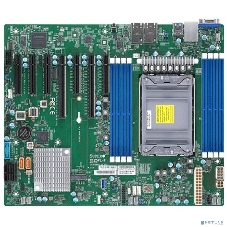 Материнская плата серверная SuperMicro X12SPL-F-B, сокет LGA4189, Intel C621A, DDR4 ECC, 8xDDR4, 2xPCIe 4.0 x16, 5xPCIe x8, 10xSATA, 1xM.2, 2xUSB 3.2, 2xUSB 2.0, 2xRJ-45, VGA, ATX