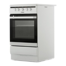 Плита электрическая Hansa FCCW54002 белый, конфорок 4 шт, духовка 68 л, 50 см x 85 см x 60 см