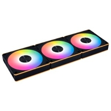 Вентилятор для корпуса Lian-Li Uni Fan CL Wireless 120 ARGB 124х120x28 черный 4-pin 29.8дБ (упак.:3шт) (G99.12CL1W3B.R0) Ret