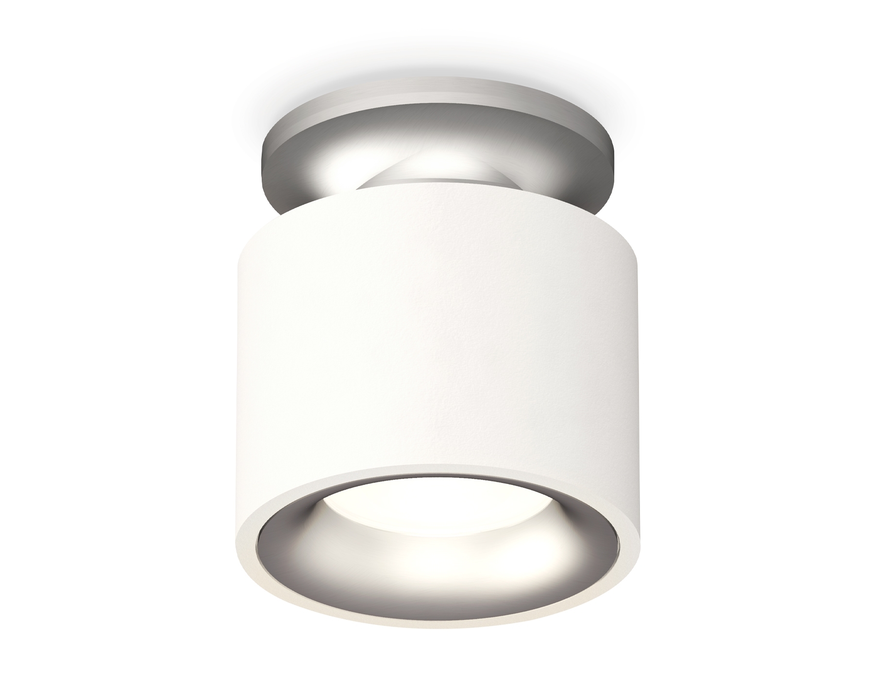 Светильник Ambrella Light XS7510101 SWH/MCH белый песок/хром матовый MR16 GU5.3 (N7928, C7510, N7013)
