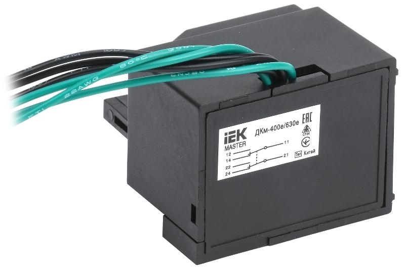 Контакт дополнительный IEK MASTER ДКм-400е/630е (ДКм-39) с электронным расцепителем