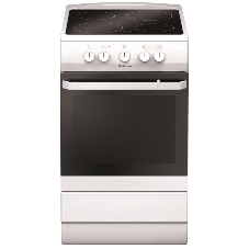 Плита электрическая Hansa FCCW54000 белый, конфорок 4 шт, духовка 68 л, 50 см x 85 см x 60 см
