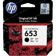 Картридж HP 653 струйный черный (360 стр)