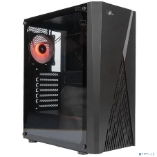 Компьютерный корпус ATX Eurocase A39 ARGb черный без БП закаленное стекло USB 3.0