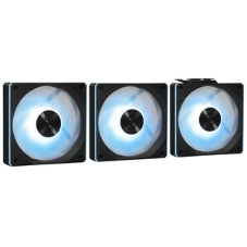 Вентилятор для корпуса Lian-Li Uni Fan CL Wireless 120 ARGB 124х120x28 черный 4-pin 29.8дБ (упак.:3шт) (G99.12CL1W3B.R0) Ret