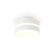 Светильник Ambrella light TN5419 SWH/FR белый песок/белый матовый GX53 IP20 D95*60