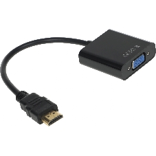 Переходник KingPrice KP-HDMI(m)-VGA(f) HDMI (m) VGA (f) 0.1м черный