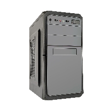 Компьютерный корпус ExeGate EX284024RUS Minitower BA-202 Black, mATX, AA400, 80мм, 2хUSB, Audio
