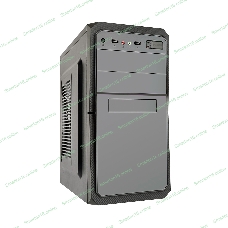 Компьютерный корпус ExeGate EX284024RUS Minitower BA-202 Black, mATX, AA400, 80мм, 2хUSB, Audio