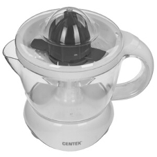 Соковыжималка Centek CT-1232 белый, цитрусовая, 40 Вт, 1200 мл, механическое