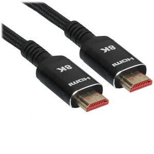 Кабель iOpen HDMI 19M/M,ver. 2.1 8KX60Hz (Econom) оплетка 1m ACG859B-1.0