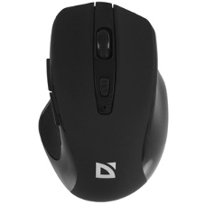 Мышь беспроводная Defender Prime MB-053 черный, 1600 dpi, радиоканал, USB, кнопки - 6