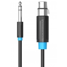 Кабель Vention аудио Jack 6.5 M/XLR F - 3м