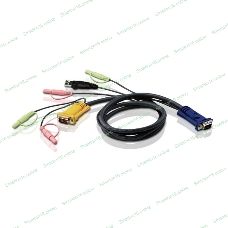 Кабель ATEN CABLE HD15M/USBM/SP/SP-SPHD15M; 1.8M