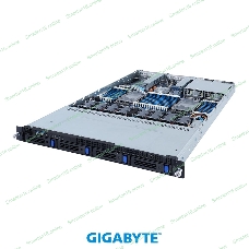 Серверная платформа Gigabyte R182-340 (rev. 100) 1U, 4x3.5