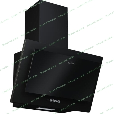 Вытяжка наклонная Elikor Коралл 50П-430-К3Д черный, 50 см, 430 куб. м/ч, 54 дБ