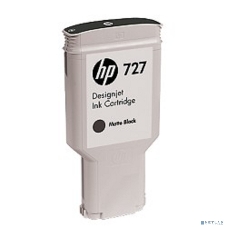 Картридж струйный HP 727 C1Q12A черный матовый, 300мл, для Designjet T920/T1500/T2500