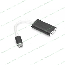 Адаптер Type-C на HDMI 4K, серый