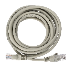 Кабель GoPower PATCH RJ-45(M)-RJ-45(M) 00-00029036 3M серый