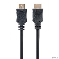 Кабель HDMI Cablexpert CC-HDMI4L-15M, 15м, v2.0, 19M/19M, серия Light, черный, позол.разъемы, экран, пакет