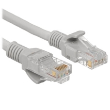 Патч-корд UTP Cablexpert cat.6, 0.25м, литой, многожильный, серый