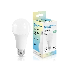 Лампа светодиодная 652504 LED A65 25W IC E27 4000K 175-265V
