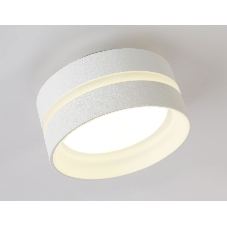 Светильник Ambrella light TN5419 SWH/FR белый песок/белый матовый GX53 IP20 D95*60