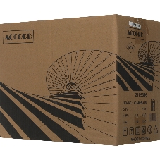 Компьютерный корпус Accord ACC-M258-01B черный без БП mATX 4x120мм 2xUSB2.0 audio