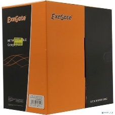 Кабель ExeGate UTP 2 пары кат.5e медь, 24AWG, бухта 305м, серый, PVC