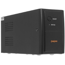 Источник бесперебойного питания ExeGate Power Back BNB-850.LED.AVR.EURO.RJ 850VA/480W, LED, AVR,2 евророзетки, RJ45/11, черный