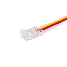 GS7406 Соединитель гибкий односторонний COB CCT 12/24V для лент 8mm (3 конт.) (5шт)