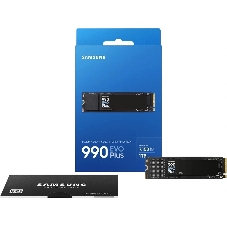 Накопитель SSD Samsung 990 EVO Plus, 1024 Gb, M.2 2280, PCIe 4.0 x4, NVMe, R/W 7150/6300