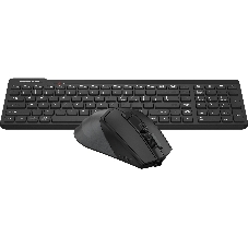 Комплект клавиатура+мышь A4Tech FG2400 Air2 беспроводной, USB, 2000 DPI, чёрный