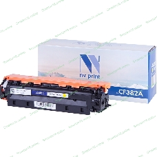 Картридж лазерный NVPrint совместимый HP CF382A Yellow для CLJ Pro MFP M476 (2700k)