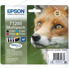 Картридж струйный Epson T1285 C13T12854012 4цв. набор карт. для Epson S22/SX125