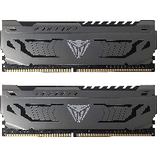 Оперативная память Patriot Viper Steel, DDR4, 32GB (2x16 GB), 3200 MHz, CL16, DIMM, радиатор, черный