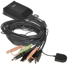 Переключатель ATEN 2-Port USB 4K HDMI Cable KVM Switch