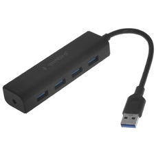 USB-концентратор Gembird UHB-C354, USB 3.0, USB 4 порта, USB с доп питанием