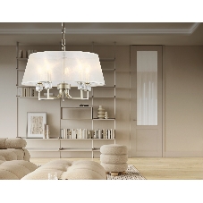 Люстра Ambrella light LH71211/5 CGD золото E14/5 max 40W D500*700