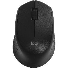Мышь беспроводная Logitech M330 SILENT PLUS черный, 1000 dpi, радиоканал, USB, кнопки - 3