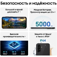 Смартфон Samsung SM-A276B Galaxy A27 5G 6/128Gb розовый