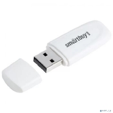 Флешка USB Smartbuy Scout White (SB008Gb2SCW), 8Gb, USB 2.0, R/W 15/8, белый