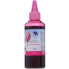 Чернила NVPrint универсальные на водной основе NV-INK100LM для аппаратов Epson (100ml) Light Magenta совместимые