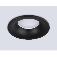 Встраиваемый точечный светильник Ambrella light TN102809 BK черный GU5.3 D90*35