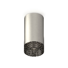 Светильник Ambrella Light XS6324020 SSL/BK серебро песок/тонированный MR16 GU5.3 (C6324, N6151)
