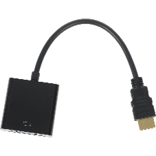 Переходник KingPrice KP-HDMI(m)-VGA(f) HDMI (m) VGA (f) 0.1м черный