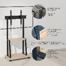 Стойка для телевизора Holder PR-108 серый/сланец 32