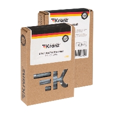 Болт шестигранный Kranz DIN 933, 8х55, упаковка поставщика (24 кг./900 шт.)