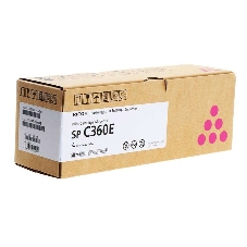 Картридж лазерный тип SP C360E малиновый для Ricoh SP C360DNw/SP C360SNw/SP C360SFNw/SP C361SFNw (1,5K)